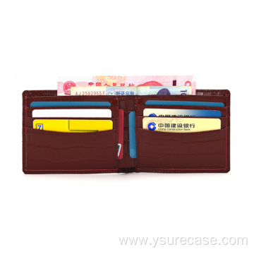 Men's Bifold ID Card Credit Card Holder Wallet